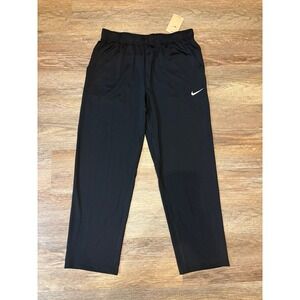 Nike Totality Men's Dry Fit Open Hem Versatile Pants Black Size L